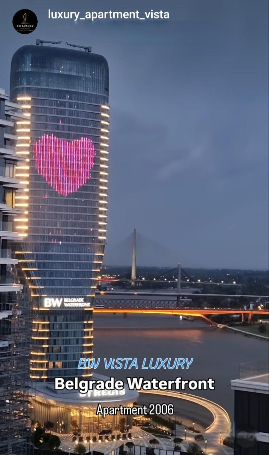 Beograd Na Vodi - BW Vista Luxury公寓 外观 照片